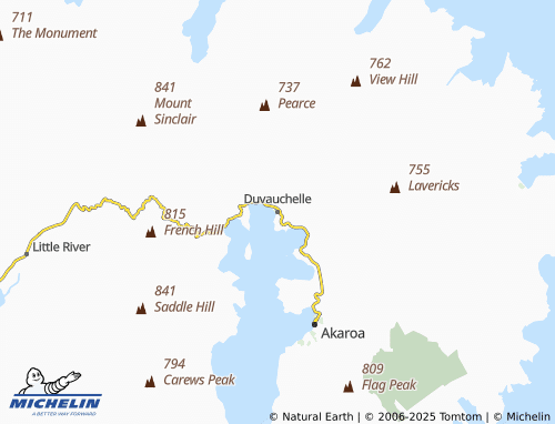 MICHELIN Duvauchelle map - ViaMichelin