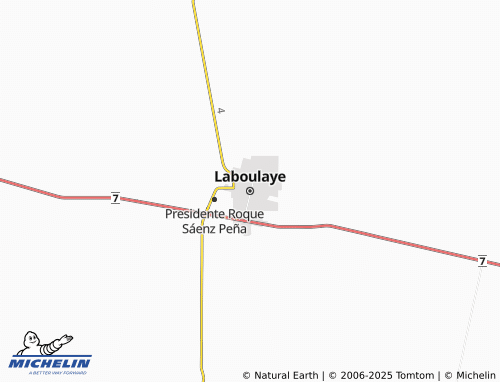 MICHELIN Laboulaye map - ViaMichelin