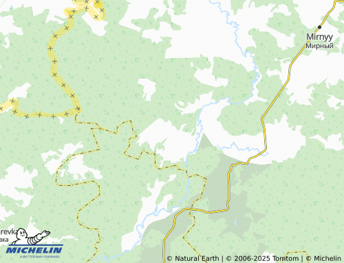 MICHELIN Shirkovka map - ViaMichelin
