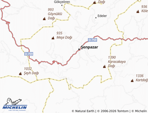 Mappa MICHELIN Çevrik - ViaMichelin