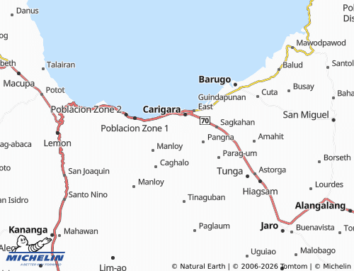 Mappa MICHELIN Uyawan - ViaMichelin
