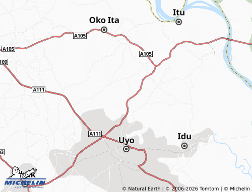 Mapa MICHELIN Mbiabong Itam - ViaMichelin