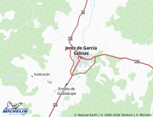 MICHELIN Real del Valle map - ViaMichelin