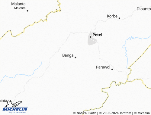MICHELIN Banga map - ViaMichelin