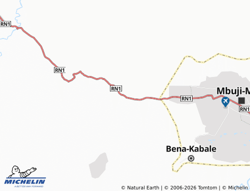 Mappa MICHELIN Tshibombo - ViaMichelin