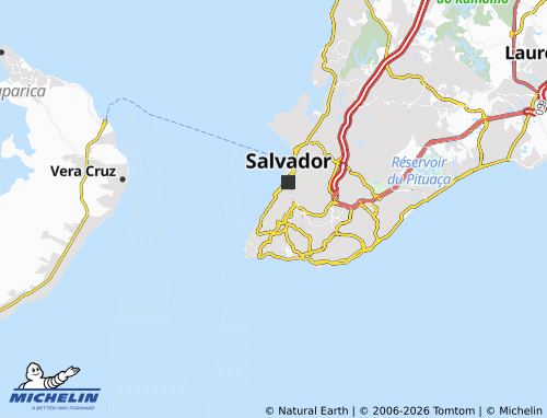 Mappa MICHELIN Dois de Julho - ViaMichelin