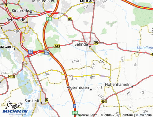MICHELIN Wehmingen map - ViaMichelin