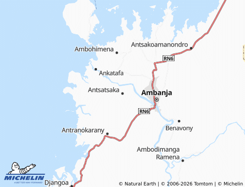 Mappa MICHELIN Antsatsaka - ViaMichelin