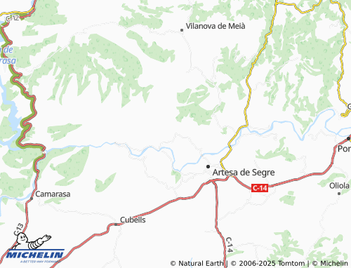 Mapa MICHELIN Baldomar - ViaMichelin