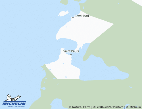 Mappa MICHELIN Saint Pauls - ViaMichelin