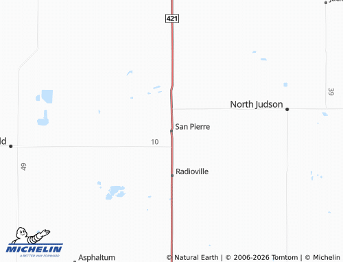 Mappa MICHELIN San Pierre - ViaMichelin