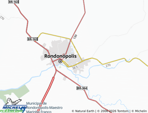 Mappa MICHELIN Jardim Iguassu - ViaMichelin