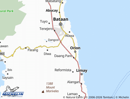 Mappa MICHELIN General Lim - ViaMichelin