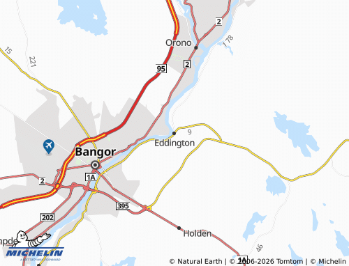Mapa MICHELIN Eddington - ViaMichelin
