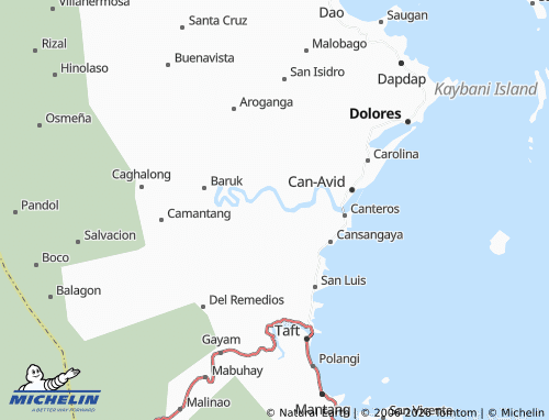 MICHELIN Guibuangan map - ViaMichelin
