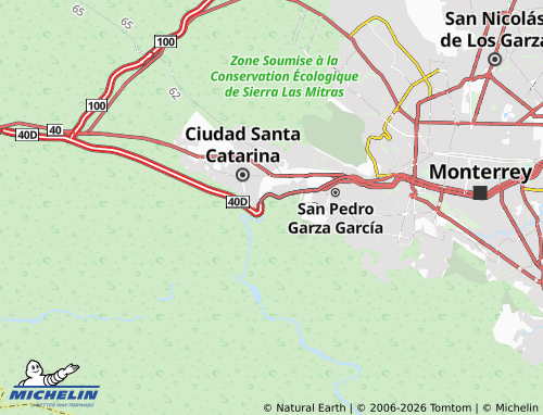 Mappa MICHELIN Residencial Coordilleras - ViaMichelin