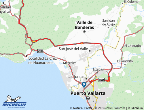 MICHELIN Paraíso Vallarta map - ViaMichelin