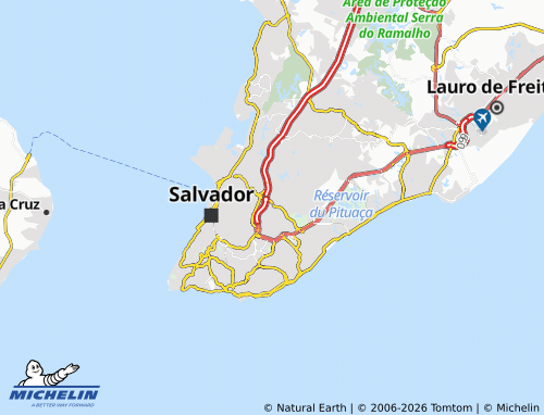 Mapa MICHELIN Cabula - ViaMichelin