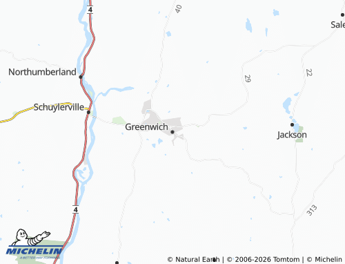 Mappa MICHELIN Greenwich - ViaMichelin