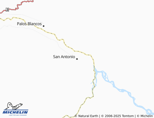 MICHELIN-Landkarte San Antonio - ViaMichelin