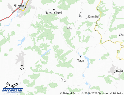 Mapa MICHELIN Sântioana - ViaMichelin