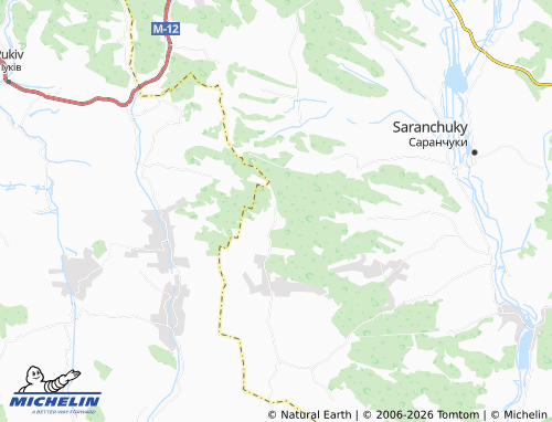 Mappa MICHELIN Dibrova - ViaMichelin