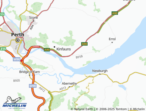 MICHELIN Saint Madoes map - ViaMichelin
