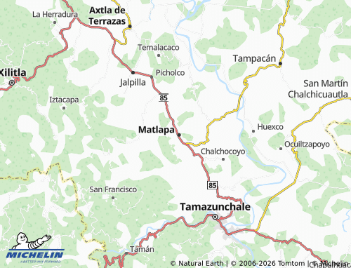 MICHELIN-Landkarte 12 de Octubre - ViaMichelin
