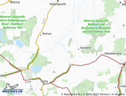 Carte MICHELIN Altbachenbruch - ViaMichelin