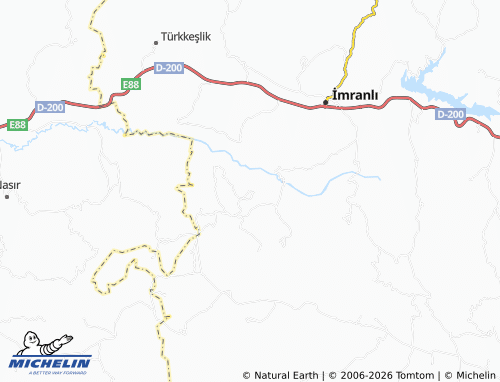 MICHELIN Topallar map - ViaMichelin