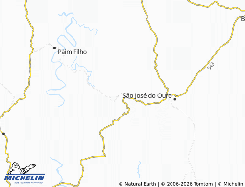 Mapa MICHELIN Cacique Doble - ViaMichelin