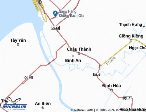 Mapa MICHELIN Bình An - ViaMichelin