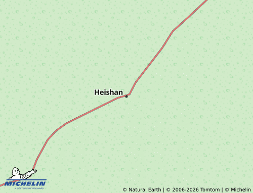 Mapa MICHELIN Heishan - ViaMichelin