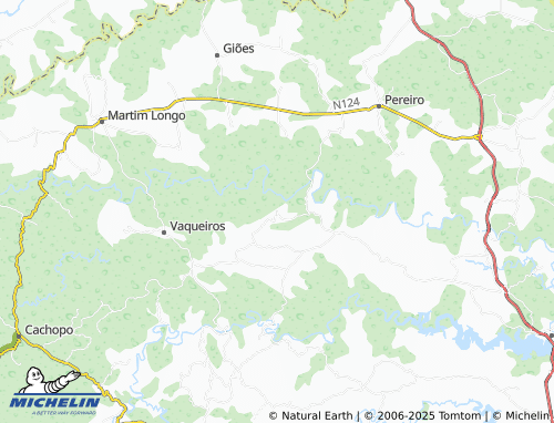 Mapa MICHELIN Alcaria Queimada - ViaMichelin