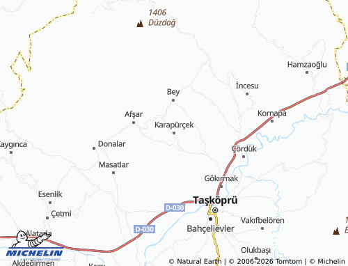 Mappa MICHELIN Karapürçek - ViaMichelin