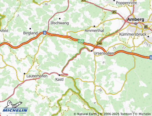 MICHELIN-Landkarte Allmannsfeld - ViaMichelin