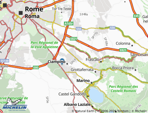 Mapa MICHELIN Morena - ViaMichelin
