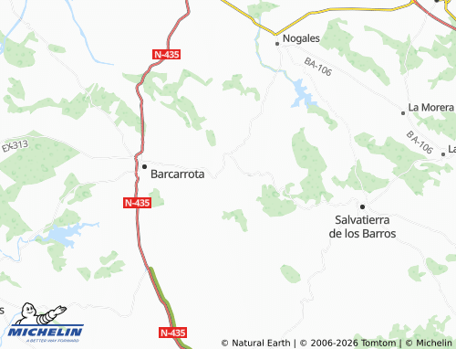 Kaart MICHELIN Salvaleón - ViaMichelin