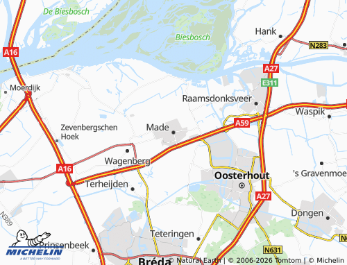 MICHELIN Made map - ViaMichelin