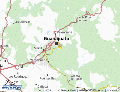 MICHELIN El Zapote map - ViaMichelin