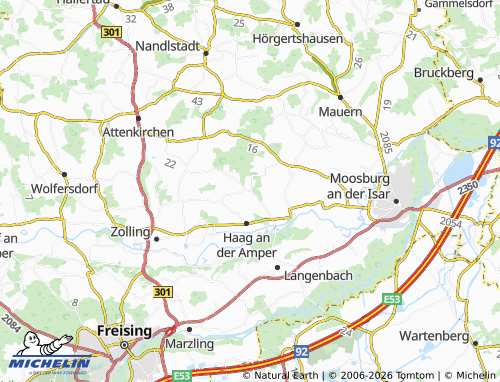 MICHELIN Mittermarchenbach map - ViaMichelin
