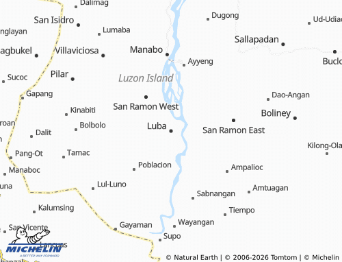 MICHELIN Luba map - ViaMichelin