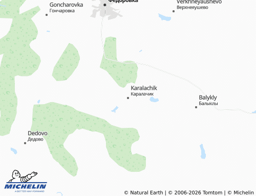 MICHELIN-Landkarte Karalachik - ViaMichelin
