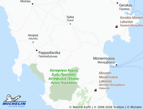 MICHELIN Velies map - ViaMichelin
