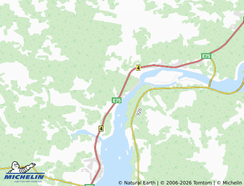 Kaart MICHELIN Hirvas - ViaMichelin