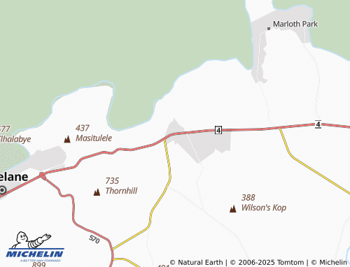 MICHELIN Emjejane map - ViaMichelin
