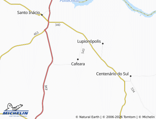 Mappa MICHELIN Cafeara - ViaMichelin
