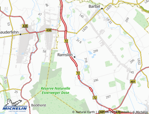 MICHELIN Ramsloh map - ViaMichelin