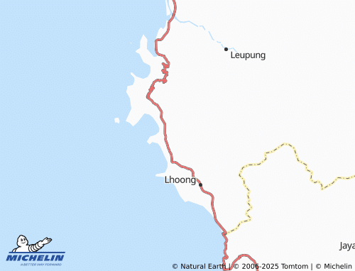 MICHELIN Baroh Geunteut map - ViaMichelin