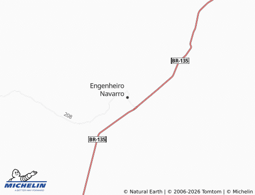 Mappa MICHELIN Engenheiro Navarro - ViaMichelin